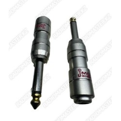 Штекер Джек 6.5mm Моно Jacobs (Метал) Красный
