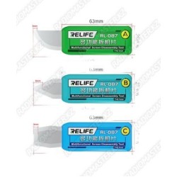 Лопатка (набор)  Relife RL-087 (A,B,C) T=0.1mm