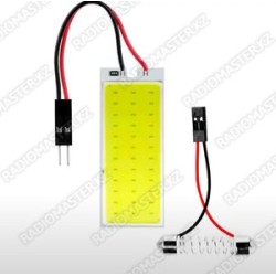 Светодиодная матрица 36 LED COB Chips 12В/10ВТ, 6500K, вилка Т10, 31mm*42mm ⟨перех под предохр⟩