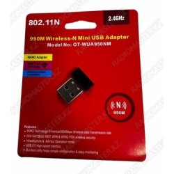 Адаптер Wi-Fi USB приемник мини 2.4GHz  WUA950NM