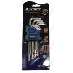 Набор отверток (звездочки) X-PERT 10mm-50mm (9 предметов) 