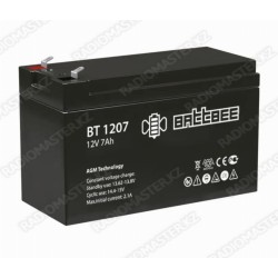 Аккум. батарея 12v 7Ah BATTBEE  для пож.охр. сигнализаций [ГАРАНТИЯ 14 ДНЕЙ]