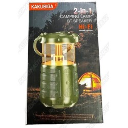 Портативная колонка - НОЧНИК KAKUSIGA KSC-1117, 2-n-1, 15W (пит.TYPE-C) 