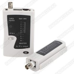 LAN тестер NSHL468NC (RJ11/RJ45 + BNC) без батарейки
