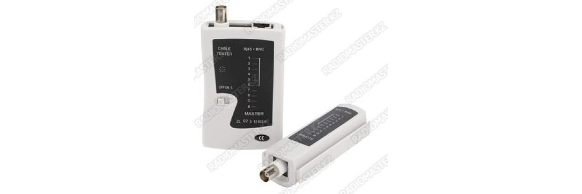 LAN тестер NSHL468NC (RJ11/RJ45 + BNC) без батарейки