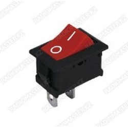 Клавиша ВКЛ KCD-1-11 3A/250v (2pin) красный