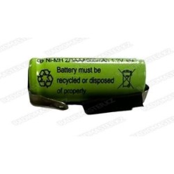 Аккумулятор Ni-MH  1.2v 600 mAh  2/3AAA (с контактами под пайку) [ГАРАНТИЯ 14 ДНЕЙ]