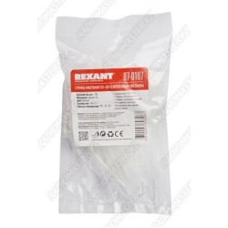 Стяжка пласт.REXANT 5 (3.6) * 300 мм Белый (100шт.)