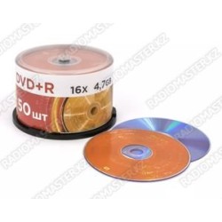 Диск DVD+R MIREX  4.7GB/120min  1-16X