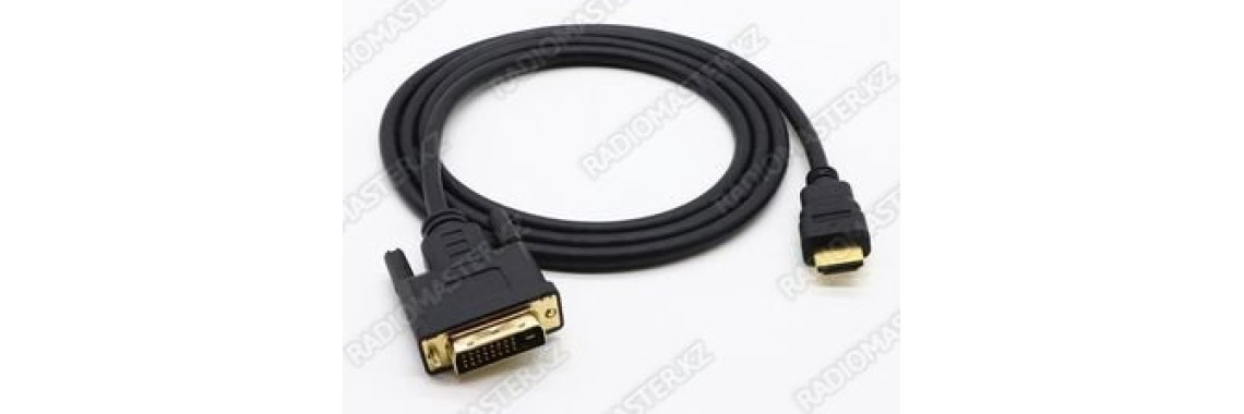 Шнур DVI-D (24+1) - HDMI Кабель 1,5 м