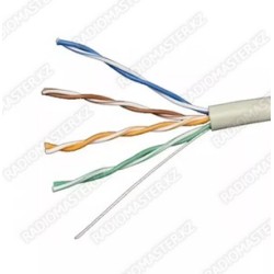 Кабель UTP cat5е (2*4*0.52) КССПВ ПОЛИМЕТ 4 пары. 24 AWG, CU МЕДЬ, внутренней прокладки , 305 м.