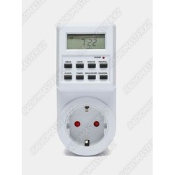 Электронный таймер вкл. SPARK LED KWE-TM03 (16A / 3600w / -10+40гр) 