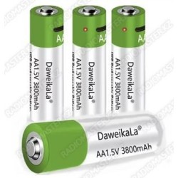 Аккум.батарея Li-ion Daweikala AA 3800mAh 1.5v USB TYPE-C [ГАРАНТИЯ 14 ДНЕЙ]