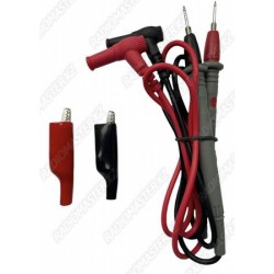 Щупы для тестера TERMINATOR TTL-11A (1000v, 10A) с крокодилами в комплекте, силикон