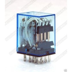 Реле ANDELI MY4J DC24V ⟨14pin⟩+led