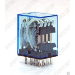 Реле ANDELI MY4J AC220V (14pin)+led