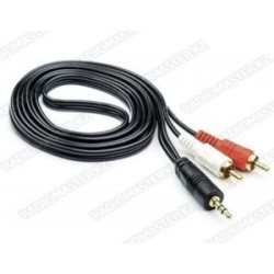Шнур Акс (K-002) Джек 3.5 / 2RCA  3m