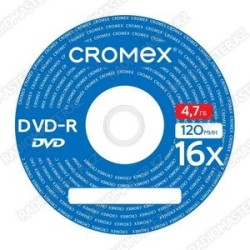 Диск DVD+R CROMEX  4.7GB/120min  1-16X