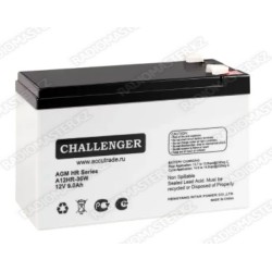 Аккум. батарея 12v 7Ah CHALLENGER клемы F2, VRLA, AGM  [ГАРАНТИЯ 14 ДНЕЙ]
