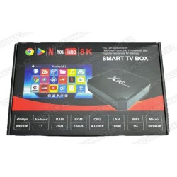 Приставка AndroidTV X96 MINI 16Gb RAM, 32Gb, CPU 4 CORE, Hevc H.265, WIFI, USB 3.0/2.0, MicroSD