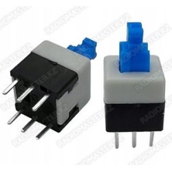 Кнопка микро (KFC7*7b/PSM7) 7x7x10mm (6pin) без фиксациии