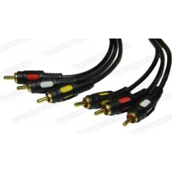 Шнур 3RCA - 3RCA  1.8m LOGAN
