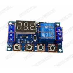 Таймер-реле, циклический задержки M421, 6-30v, 0.1сек - 999мин 30V 10A MAX нагрузки на контакты