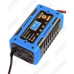 Автомобильное импульсное зар. устройство VOLLRUS VR-15A  АС-220V DC-12V 6A (10Ah-100Ah 