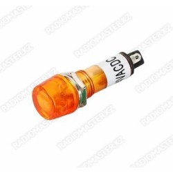 Лампочка индикаторная 220v AC D-7mm (желтый(