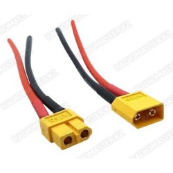 Разъем питания XT60 (пара м+п) 220v с кабелем 10 см * AWG14