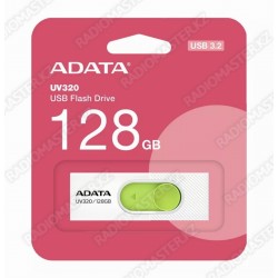 USB 3.2 накопитель 128Gb ADATA UV320 (бел-зеленый))